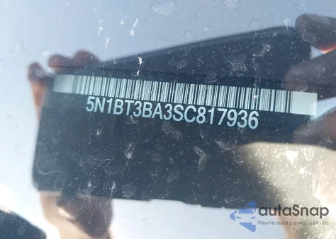 2025 Nissan Rogue Sv Fwd from USA, damaged, VIN 5N1BT3BA3SC817936